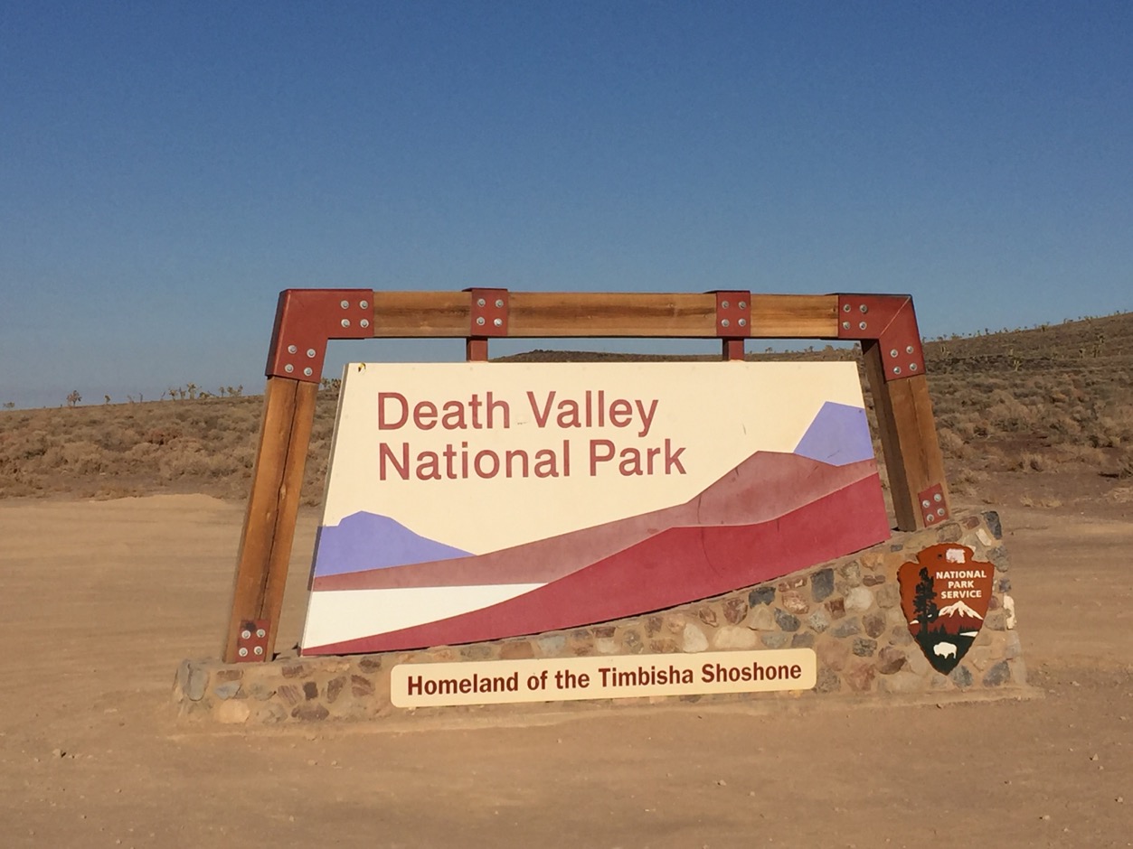 USA Death Valley Sign - 1